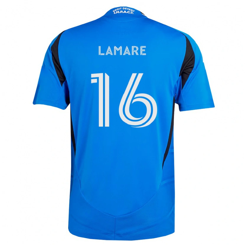 Danxen Herren Samuel Lamare #16 Blau Weiß Schwarz Heimtrikot Trikot 2026/27 T-Shirt