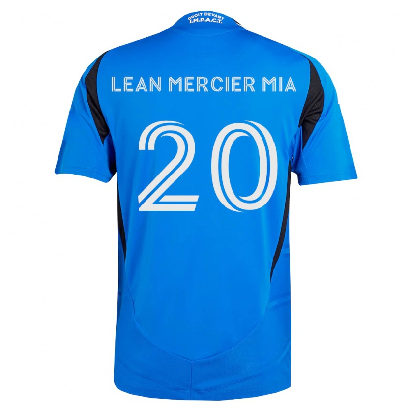 Danxen Herren Mc Lean Mercier Mia #20 Blau Weiß Schwarz Heimtrikot Trikot 2026/27 T-Shirt