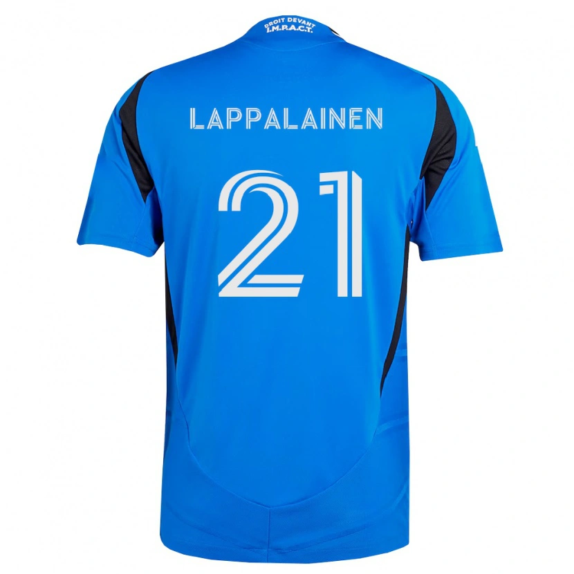 Danxen Herren Lassi Lappalainen #21 Blau Weiß Schwarz Heimtrikot Trikot 2026/27 T-Shirt