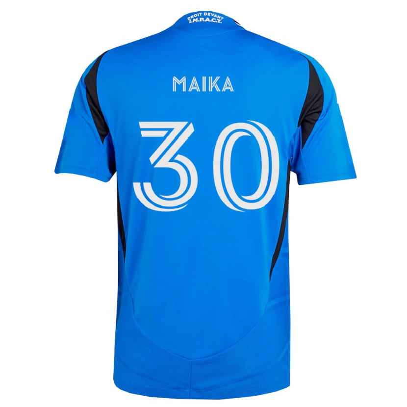 Danxen Herren Valcourt Maika #30 Blau Weiß Schwarz Heimtrikot Trikot 2026/27 T-Shirt