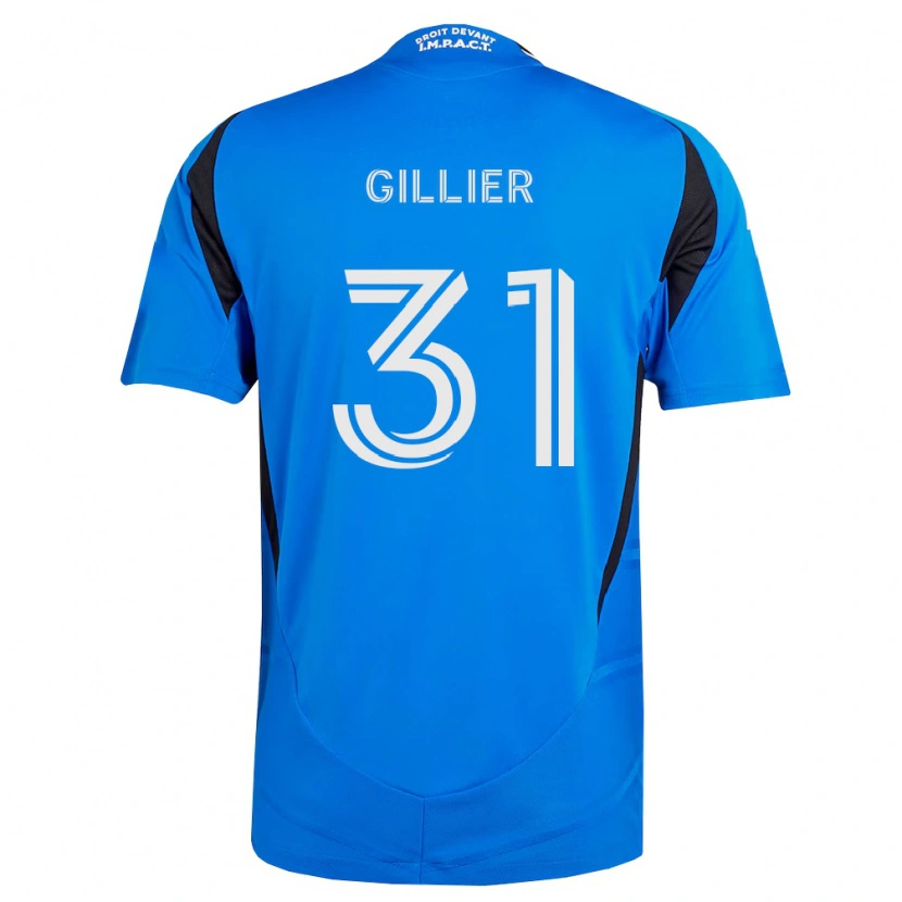 Danxen Herren Thomas Gillier #31 Blau Weiß Schwarz Heimtrikot Trikot 2026/27 T-Shirt