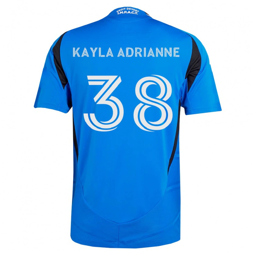 Danxen Herren Kamdem Kayla Adrianne #38 Blau Weiß Schwarz Heimtrikot Trikot 2026/27 T-Shirt