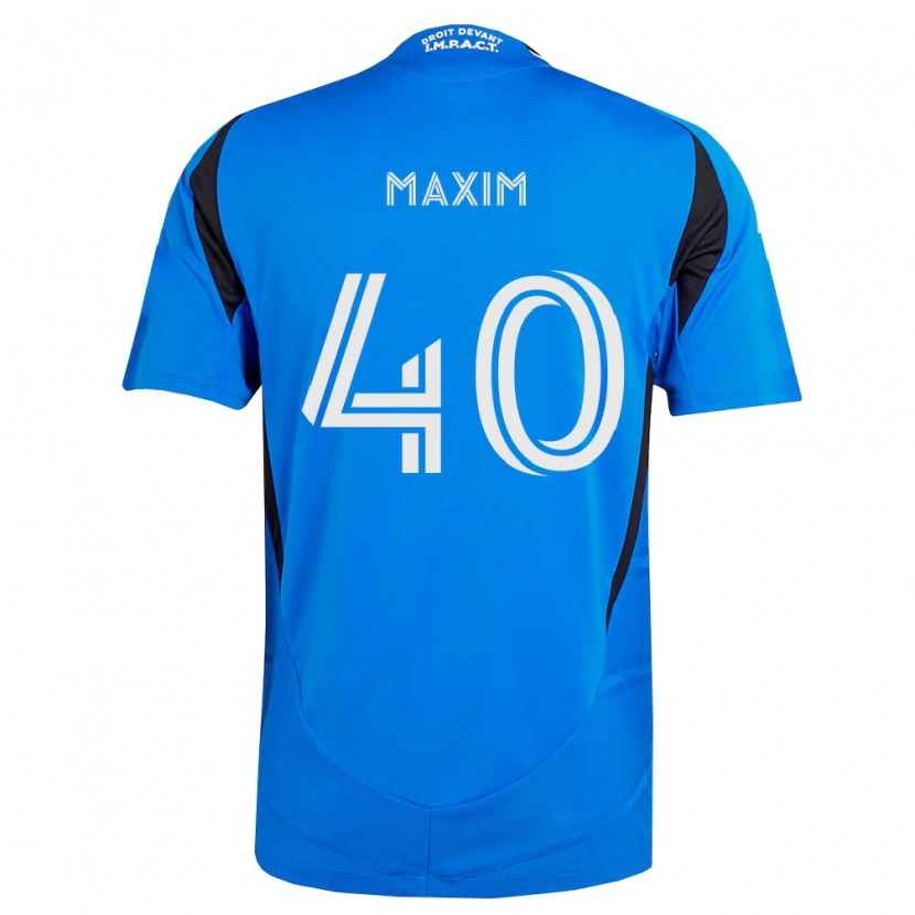 Danxen Herren Ellyson Maxim #40 Blau Weiß Schwarz Heimtrikot Trikot 2026/27 T-Shirt