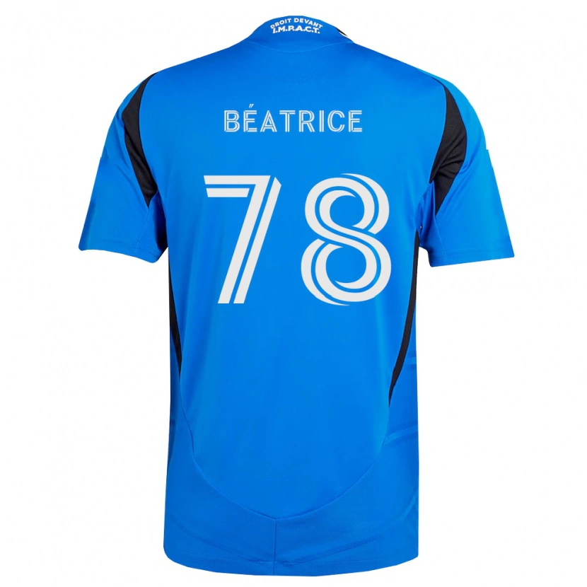 Danxen Herren Forcier Béatrice #78 Blau Weiß Schwarz Heimtrikot Trikot 2026/27 T-Shirt