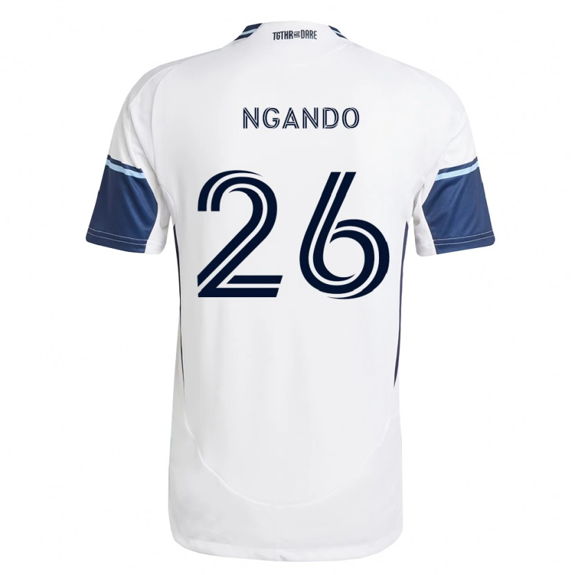 Danxen Herren J.c. Ngando #26 Weiß Königsblau Heimtrikot Trikot 2026/27 T-Shirt