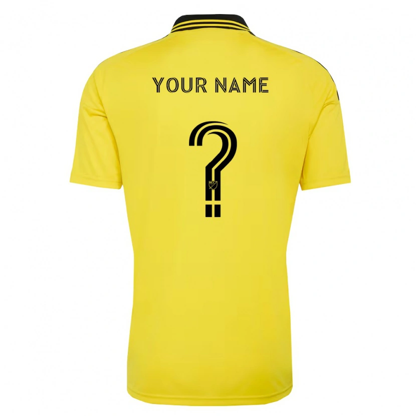 Danxen Herren Ihren Namen #0 Gelb Schwarz Heimtrikot Trikot 2026/27 T-Shirt