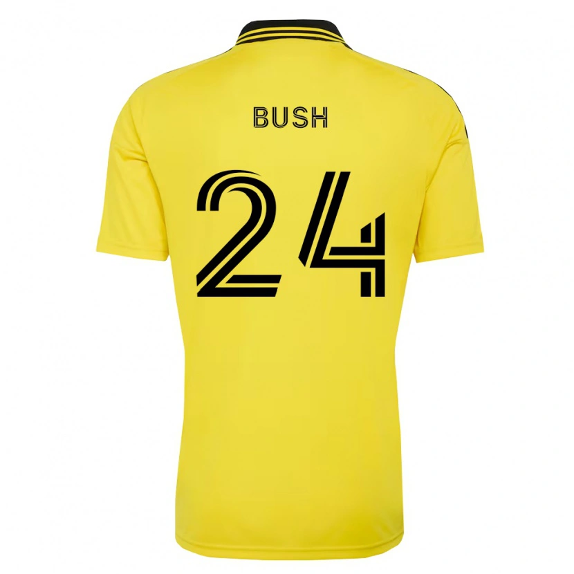 Danxen Herren Evan Bush #24 Gelb Schwarz Heimtrikot Trikot 2026/27 T-Shirt
