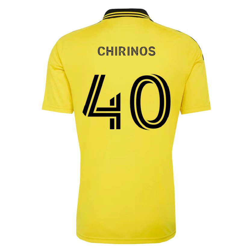 Danxen Herren Johann Chirinos #40 Gelb Schwarz Heimtrikot Trikot 2026/27 T-Shirt