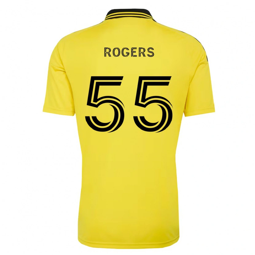 Danxen Herren Chris Rogers #55 Gelb Schwarz Heimtrikot Trikot 2026/27 T-Shirt