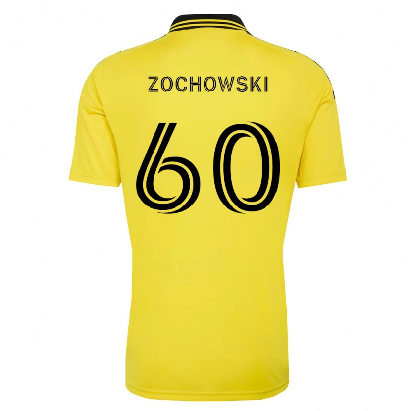 Danxen Herren Alex Zochowski #60 Gelb Schwarz Heimtrikot Trikot 2026/27 T-Shirt