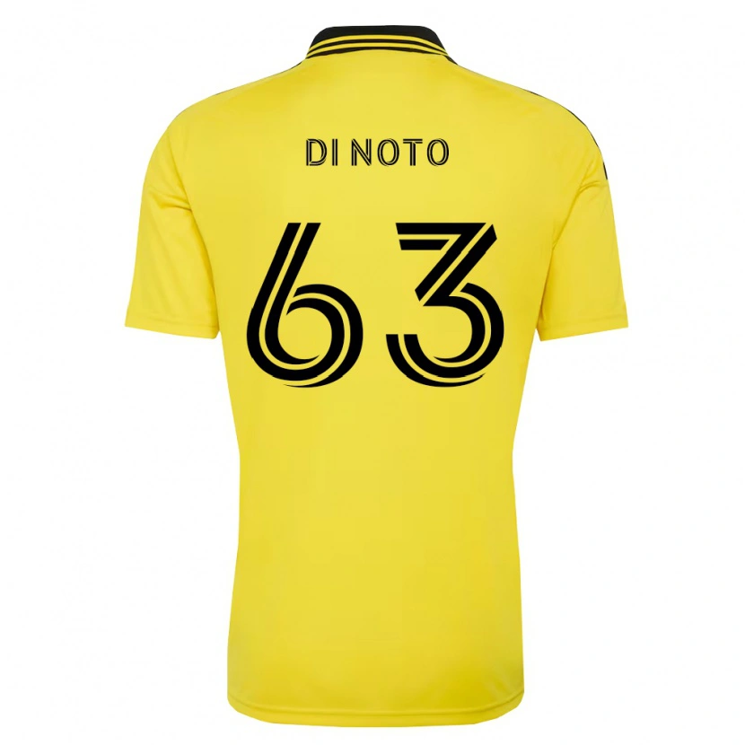 Danxen Herren Gianmarco Di Noto #63 Gelb Schwarz Heimtrikot Trikot 2026/27 T-Shirt