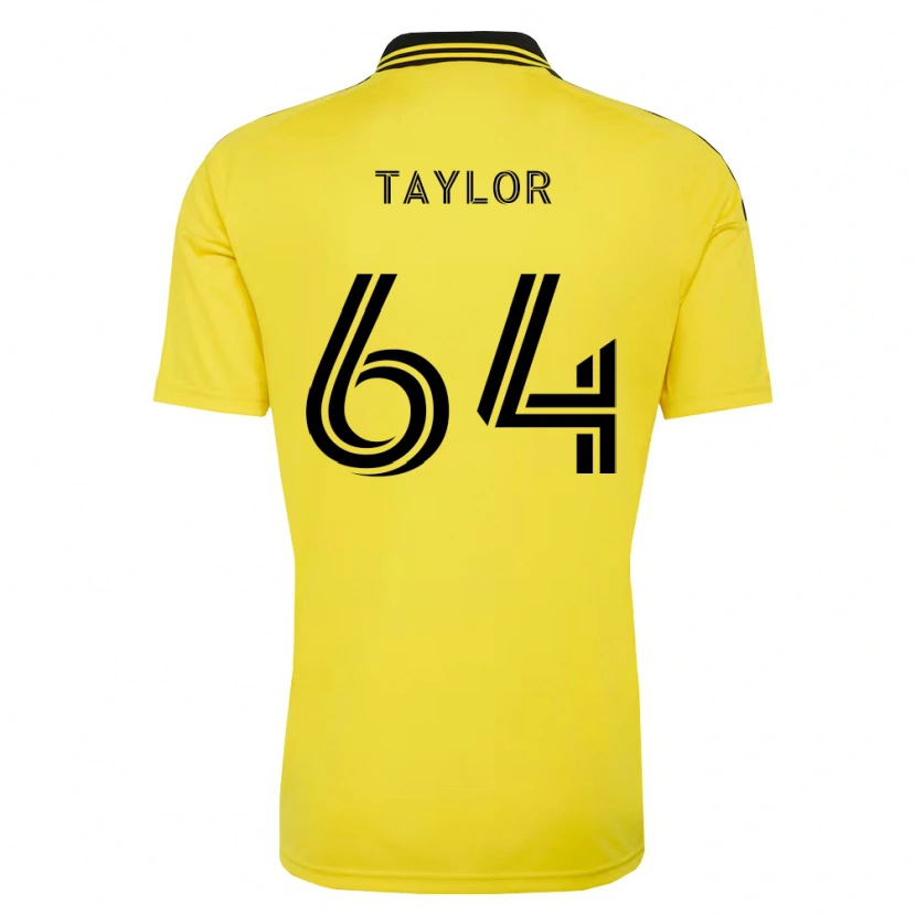 Danxen Herren Oneal Taylor #64 Gelb Schwarz Heimtrikot Trikot 2026/27 T-Shirt