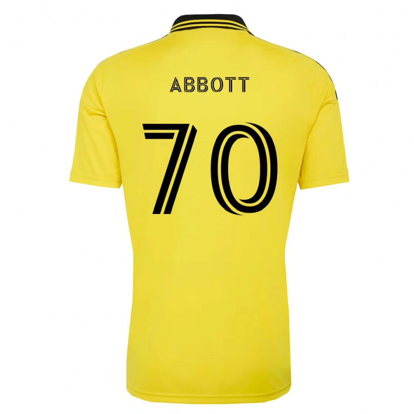 Danxen Herren Keller Abbott #70 Gelb Schwarz Heimtrikot Trikot 2026/27 T-Shirt