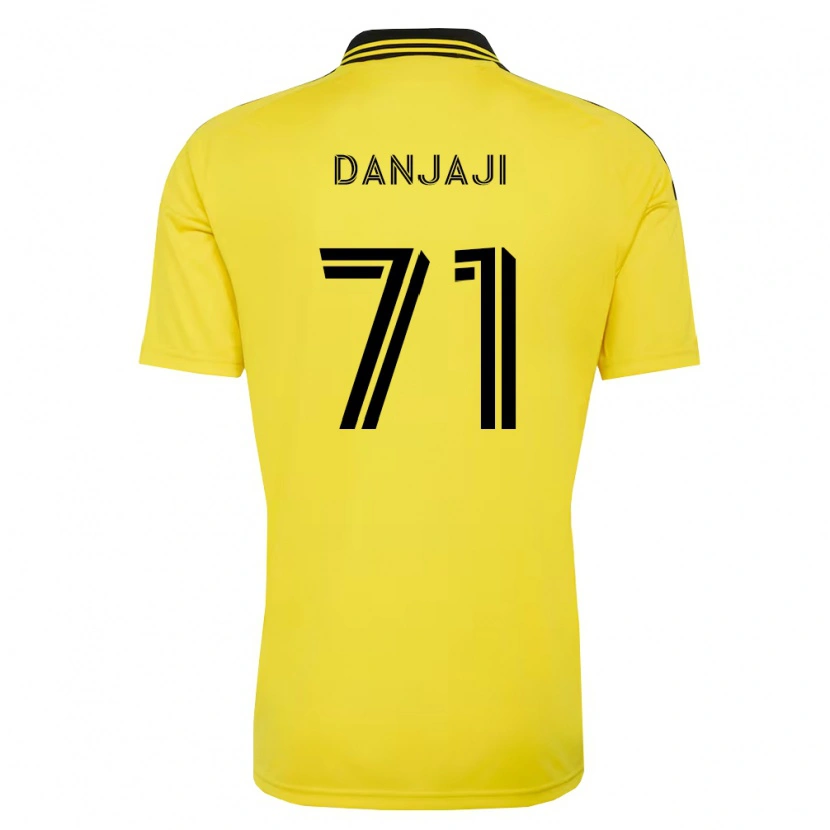 Danxen Herren Jamil Danjaji #71 Gelb Schwarz Heimtrikot Trikot 2026/27 T-Shirt