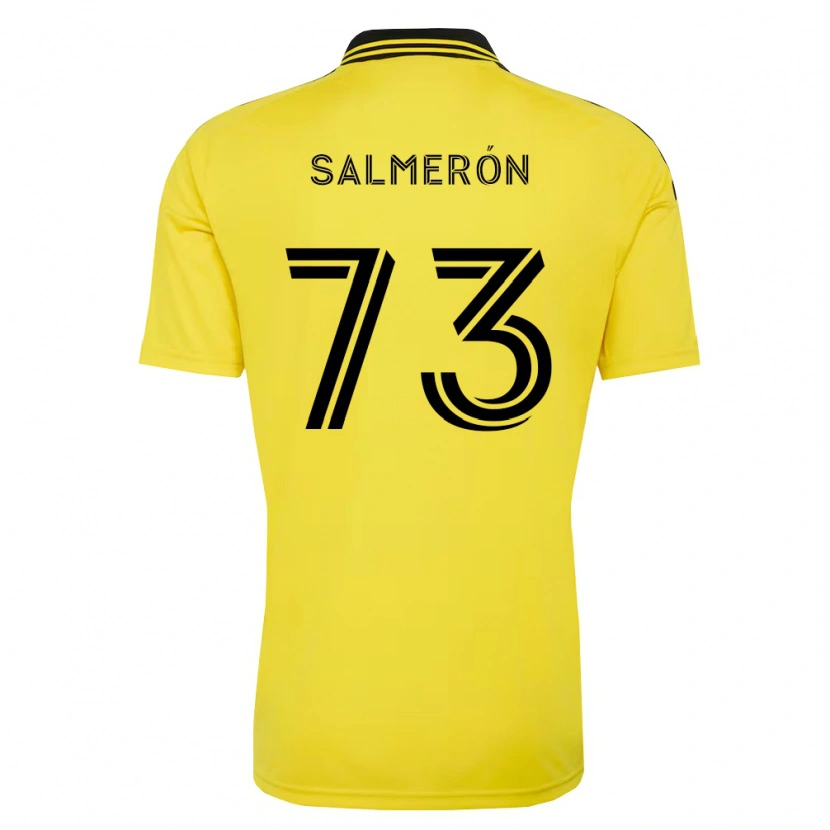 Danxen Herren Jorge Salmerón #73 Gelb Schwarz Heimtrikot Trikot 2026/27 T-Shirt