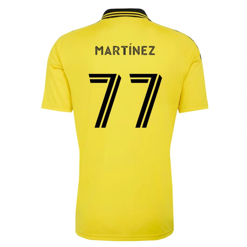 Danxen Herren Josef Martínez #77 Gelb Schwarz Heimtrikot Trikot 2026/27 T-Shirt