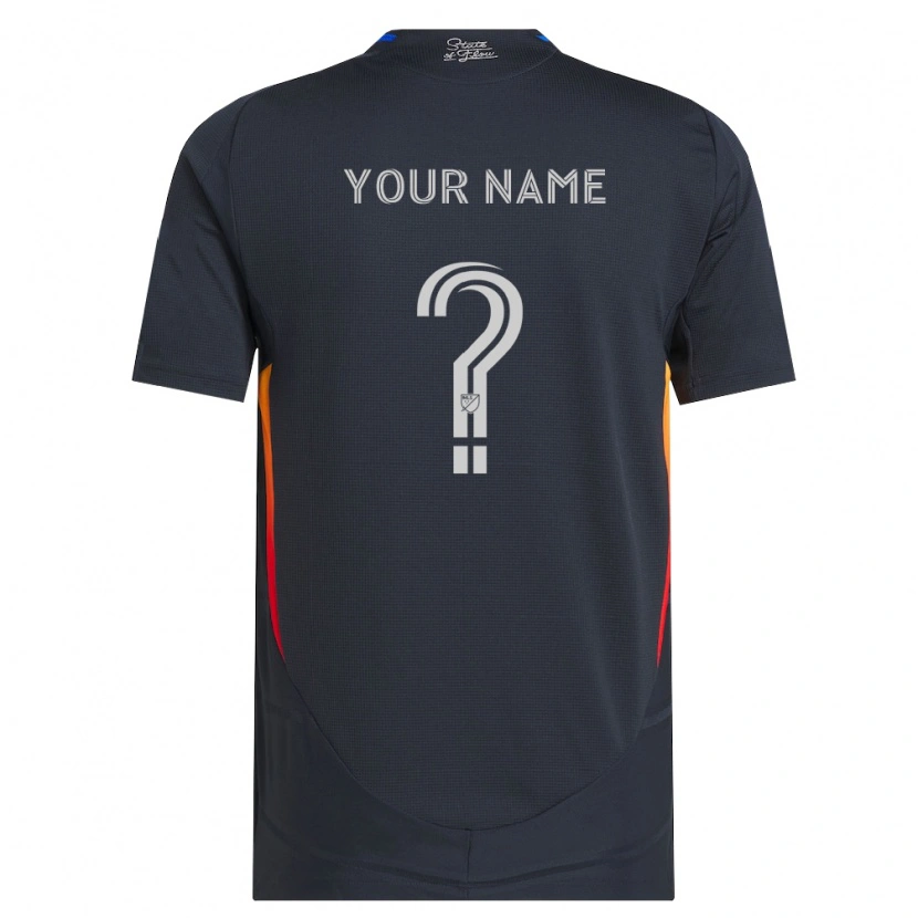 Danxen Herren Ihren Namen #0 Dunkelgrau Rot Heimtrikot Trikot 2026/27 T-Shirt