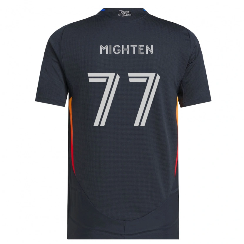 Danxen Herren Alex Mighten #77 Dunkelgrau Rot Heimtrikot Trikot 2026/27 T-Shirt