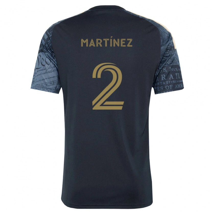 Danxen Herren Geiner Martínez #2 Marineblau Braun Heimtrikot Trikot 2026/27 T-Shirt