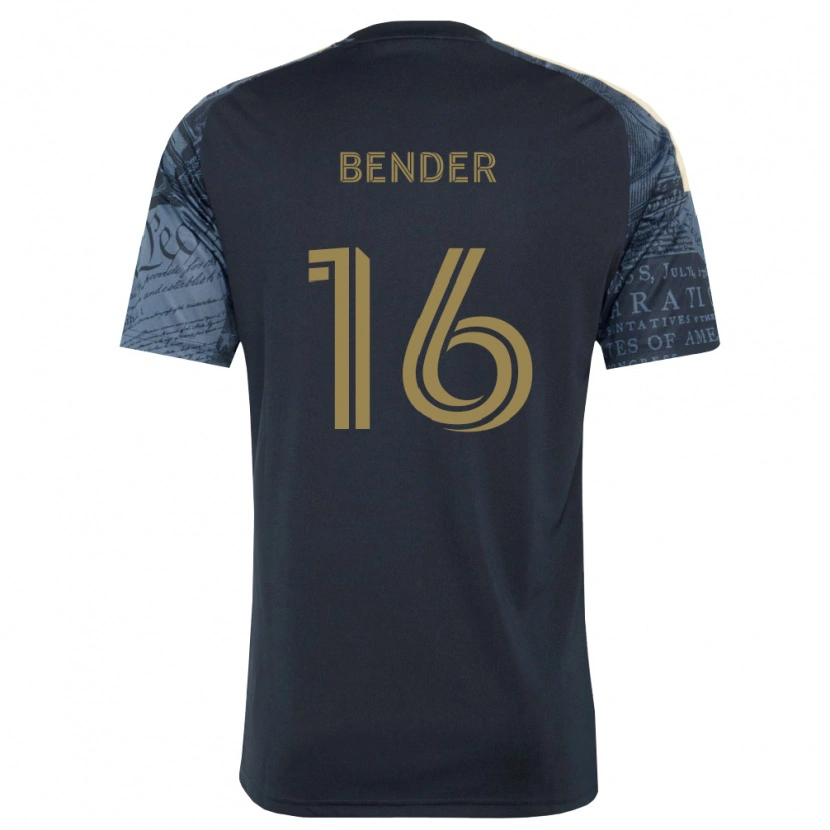 Danxen Herren Ben Bender #16 Marineblau Braun Heimtrikot Trikot 2026/27 T-Shirt