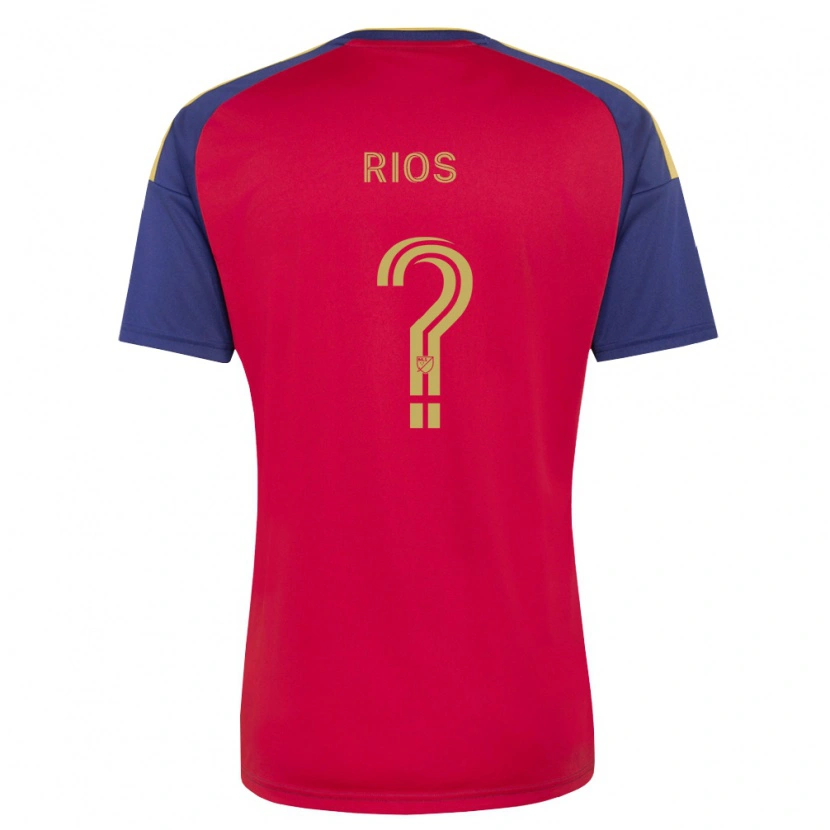 Danxen Herren Christopher Rios #0 Königsblau Braun Rot Heimtrikot Trikot 2026/27 T-Shirt