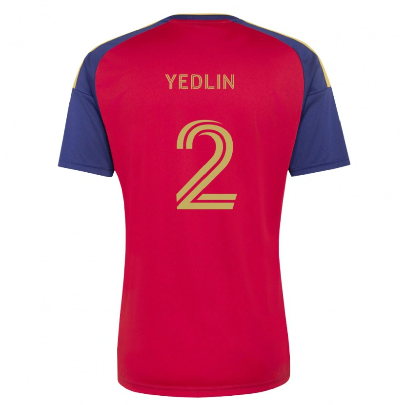 Danxen Herren Deandre Yedlin #2 Königsblau Braun Rot Heimtrikot Trikot 2026/27 T-Shirt