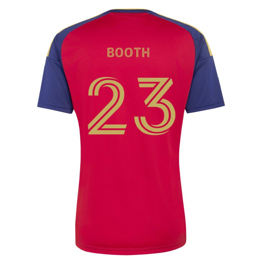 Danxen Herren Zach Booth #23 Königsblau Braun Rot Heimtrikot Trikot 2026/27 T-Shirt