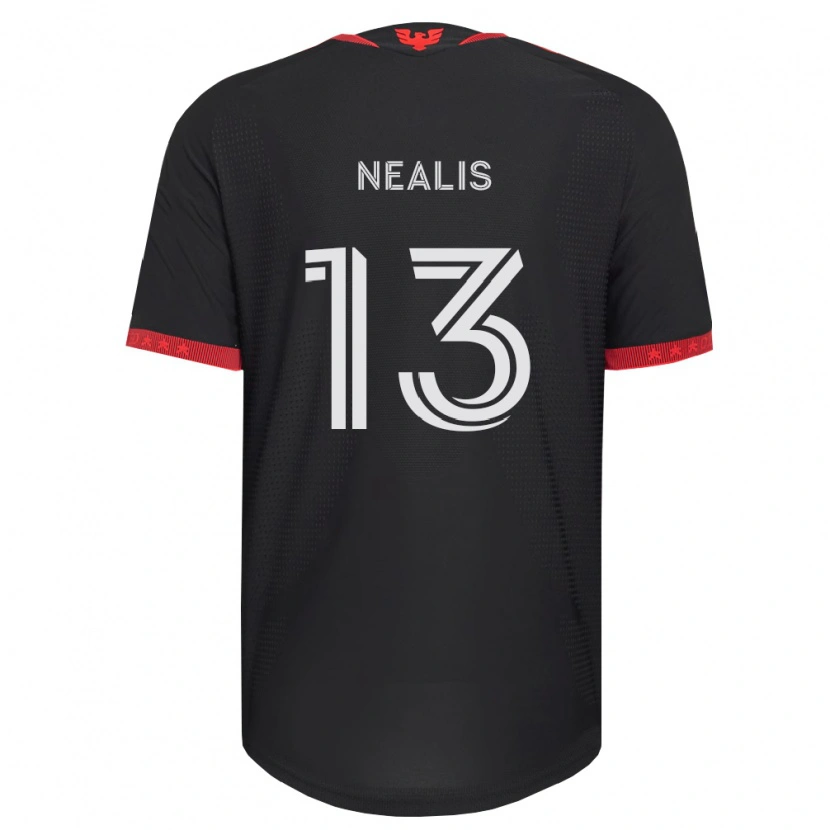 Danxen Herren Sean Nealis #13 Schwarz Weiß Rot Heimtrikot Trikot 2026/27 T-Shirt