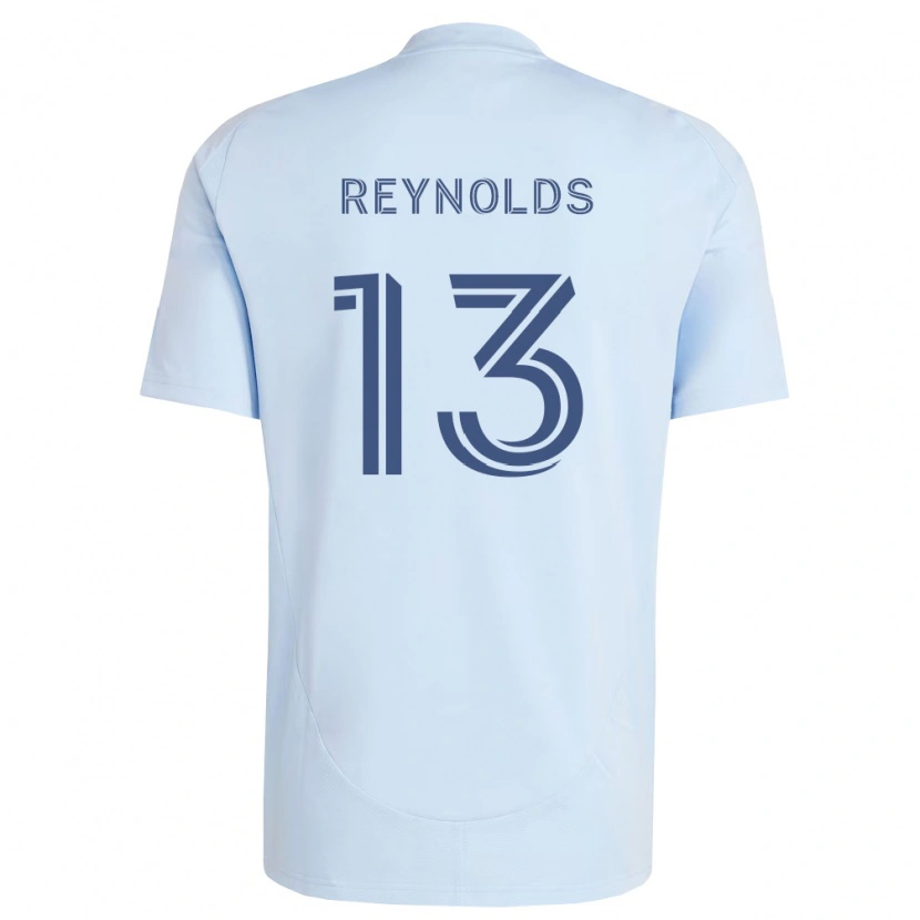 Danxen Herren Justin Reynolds #13 Hellblau Hellgrau Heimtrikot Trikot 2026/27 T-Shirt