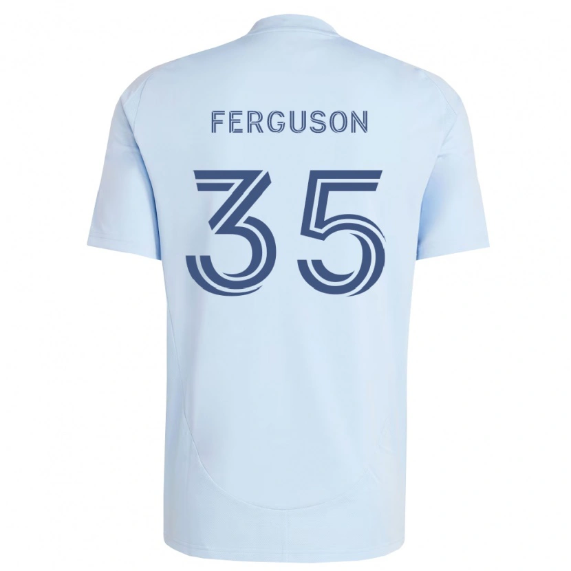 Danxen Herren Mitchell Ferguson #35 Hellblau Hellgrau Heimtrikot Trikot 2026/27 T-Shirt