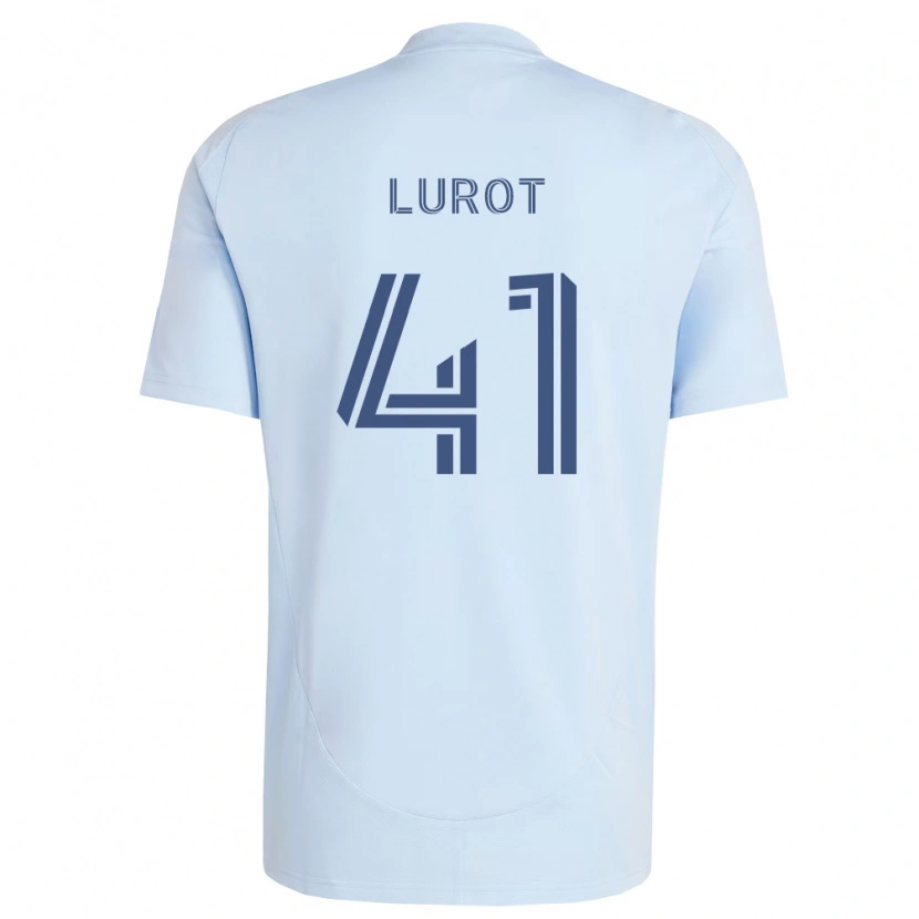 Danxen Herren Pierre Lurot #41 Hellblau Hellgrau Heimtrikot Trikot 2026/27 T-Shirt