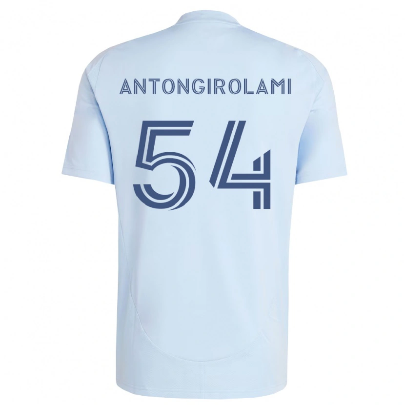 Danxen Herren Luca Antongirolami #54 Hellblau Hellgrau Heimtrikot Trikot 2026/27 T-Shirt