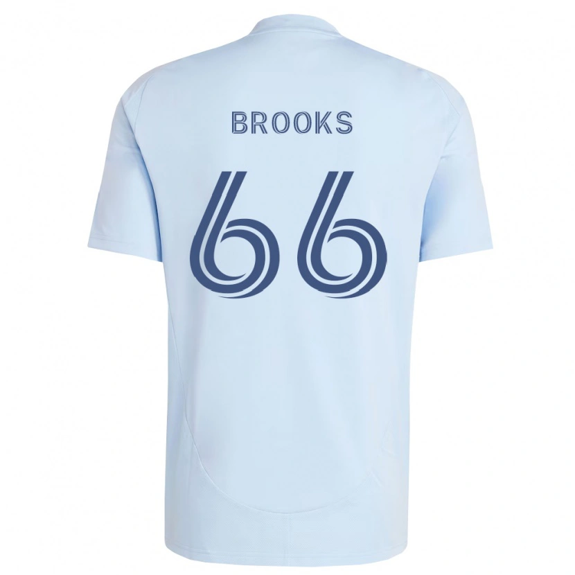 Danxen Herren Edson Brooks #66 Hellblau Hellgrau Heimtrikot Trikot 2026/27 T-Shirt