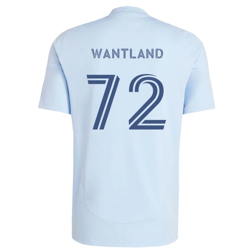 Danxen Herren Zane Wantland #72 Hellblau Hellgrau Heimtrikot Trikot 2026/27 T-Shirt