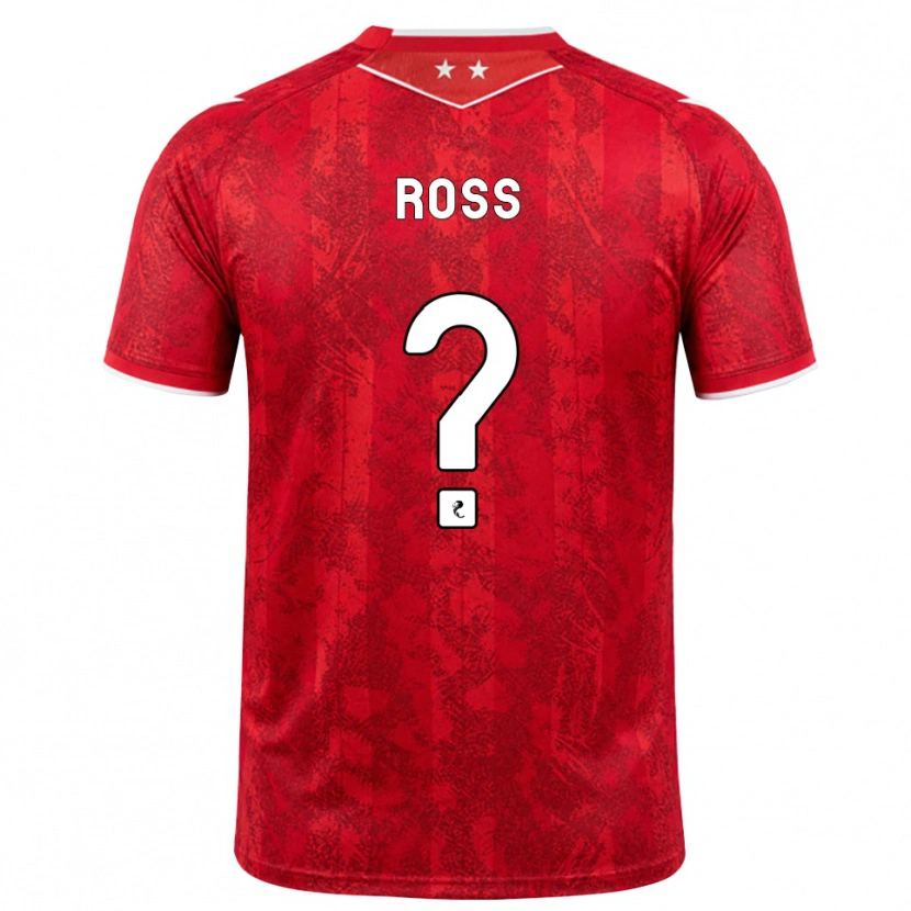 Danxen Herren Dylan Ross #0 Rot Weiß Heimtrikot Trikot 2026/27 T-Shirt