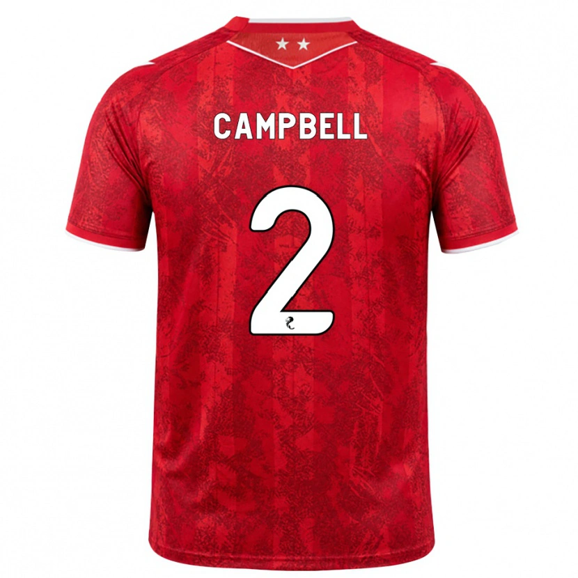 Danxen Herren Loren Campbell #2 Rot Weiß Heimtrikot Trikot 2026/27 T-Shirt