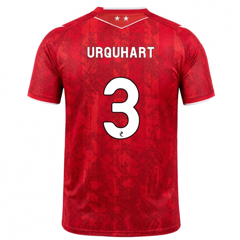 Danxen Herren Millie Urquhart #3 Rot Weiß Heimtrikot Trikot 2026/27 T-Shirt