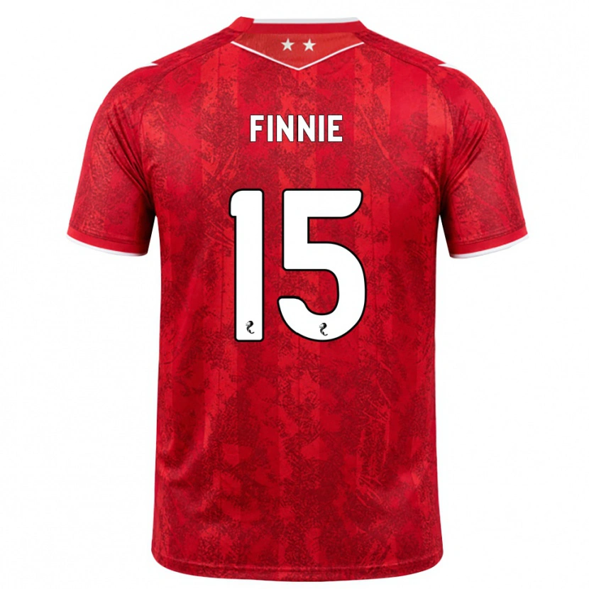 Danxen Herren Maddison Finnie #15 Rot Weiß Heimtrikot Trikot 2026/27 T-Shirt