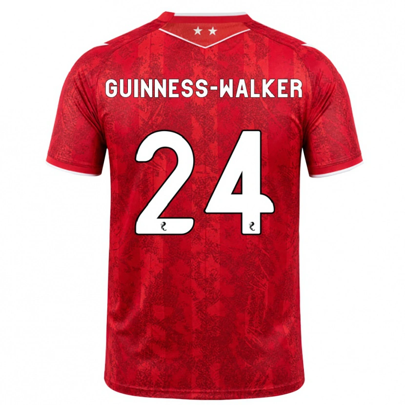 Danxen Herren Nesta Guinness-Walker #24 Rot Weiß Heimtrikot Trikot 2026/27 T-Shirt