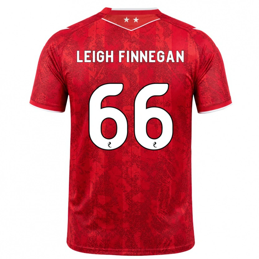 Danxen Herren Toni Leigh Finnegan #66 Rot Weiß Heimtrikot Trikot 2026/27 T-Shirt