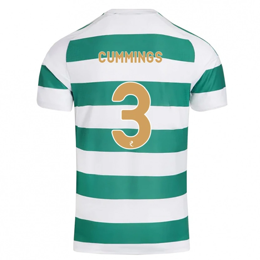 Danxen Herren Sydney Cummings #3 Darkcyan Weiß Heimtrikot Trikot 2026/27 T-Shirt