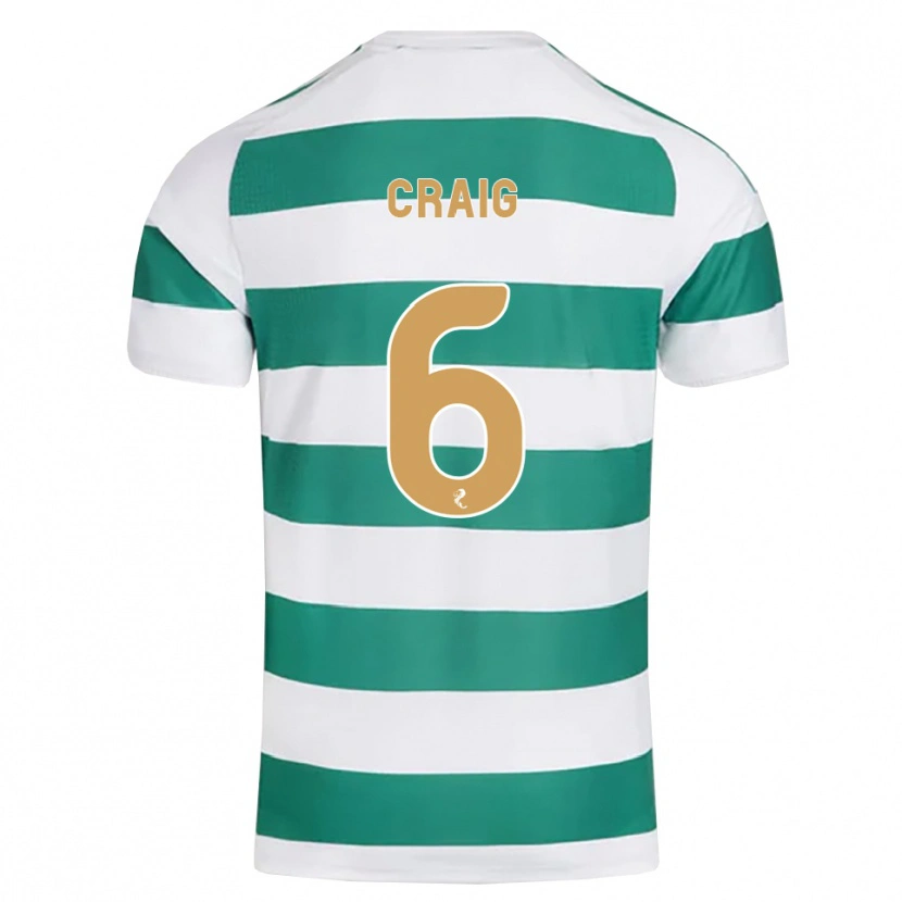 Danxen Herren Chloe Craig #6 Darkcyan Weiß Heimtrikot Trikot 2026/27 T-Shirt