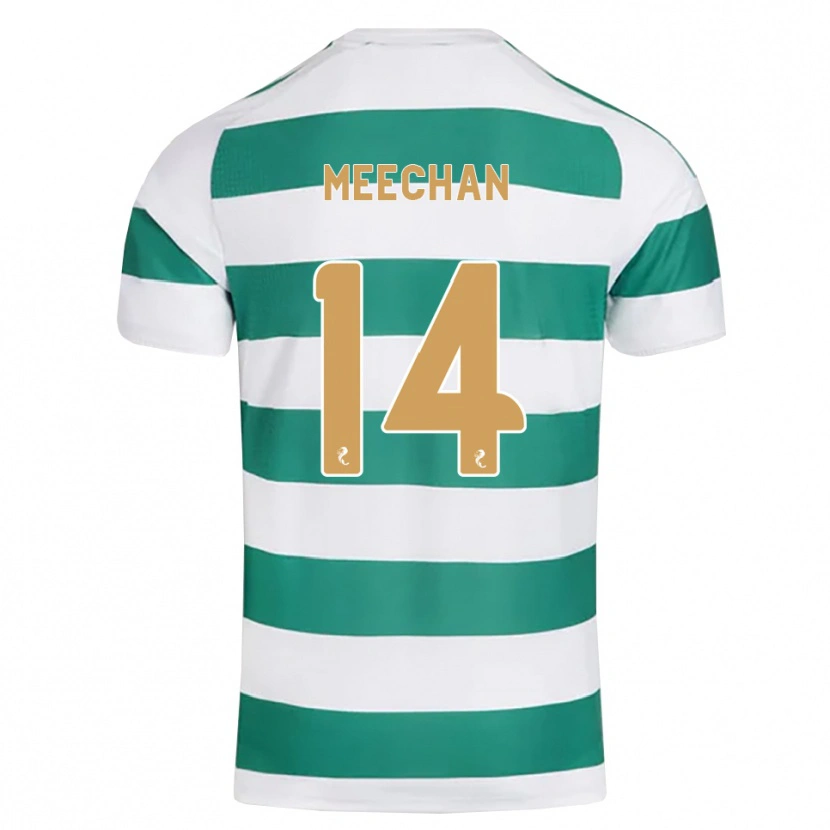 Danxen Herren Nathan Meechan #14 Darkcyan Weiß Heimtrikot Trikot 2026/27 T-Shirt