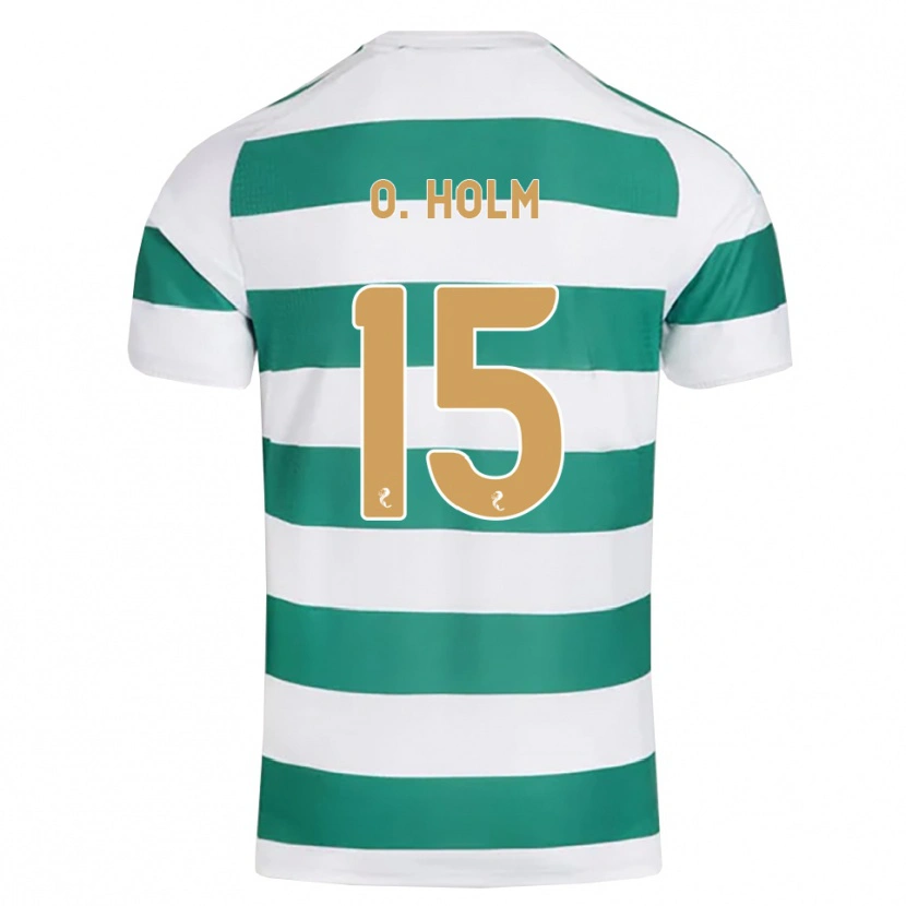 Danxen Herren Odin Thiago Holm #15 Darkcyan Weiß Heimtrikot Trikot 2026/27 T-Shirt