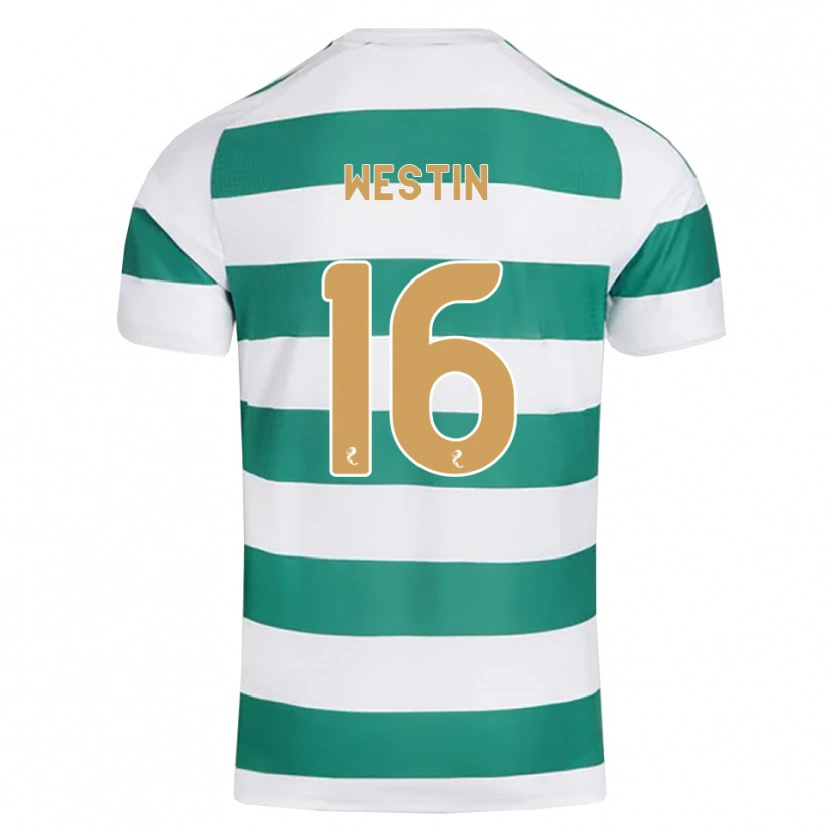 Danxen Herren Emma Westin #16 Darkcyan Weiß Heimtrikot Trikot 2026/27 T-Shirt