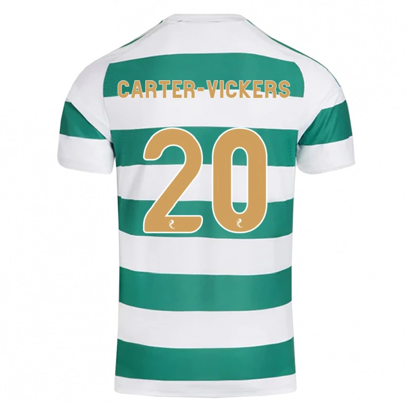 Danxen Herren Cameron Carter-Vickers #20 Darkcyan Weiß Heimtrikot Trikot 2026/27 T-Shirt