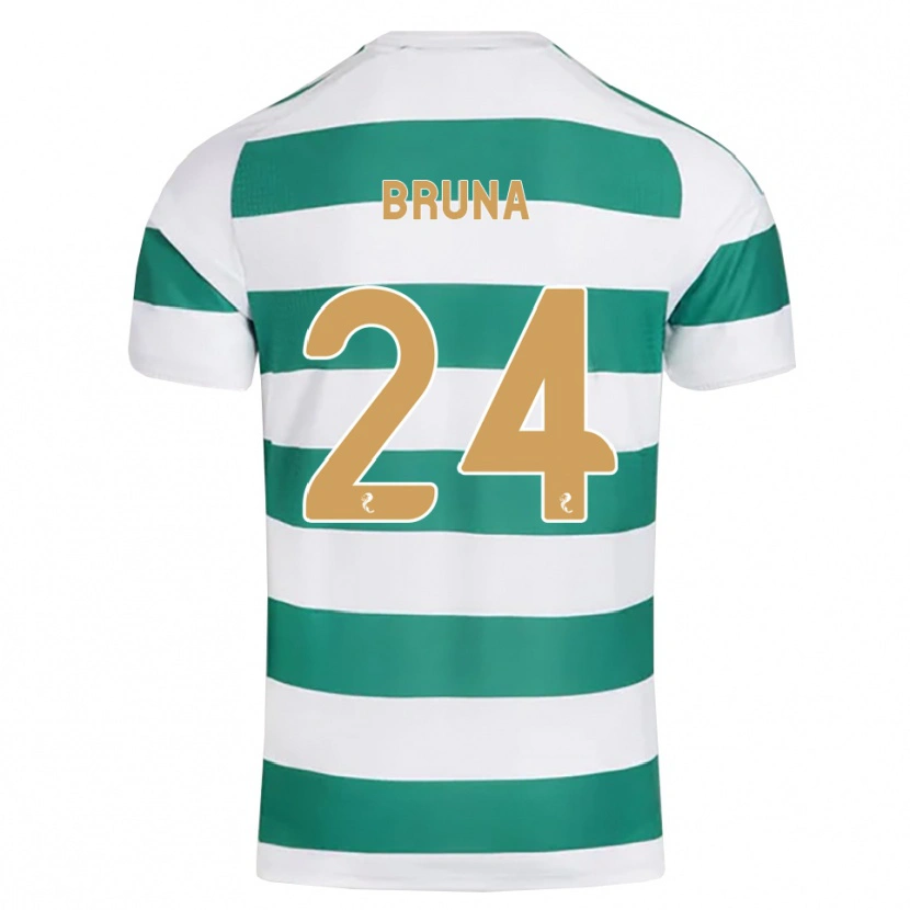 Danxen Herren Bruna Lourenço #24 Darkcyan Weiß Heimtrikot Trikot 2026/27 T-Shirt