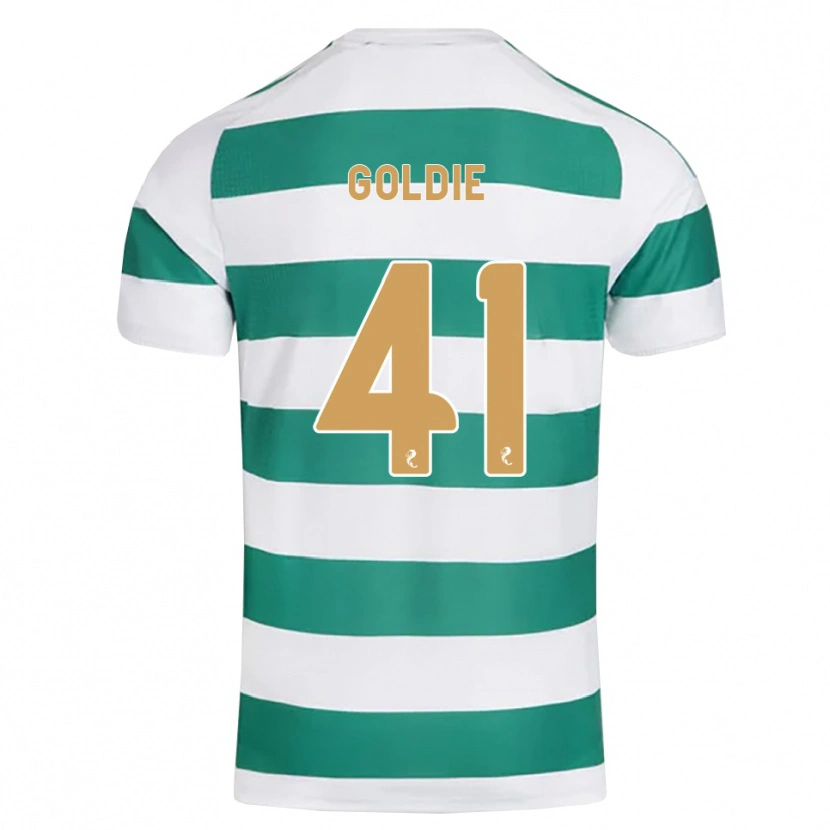 Danxen Herren Clare Goldie #41 Darkcyan Weiß Heimtrikot Trikot 2026/27 T-Shirt
