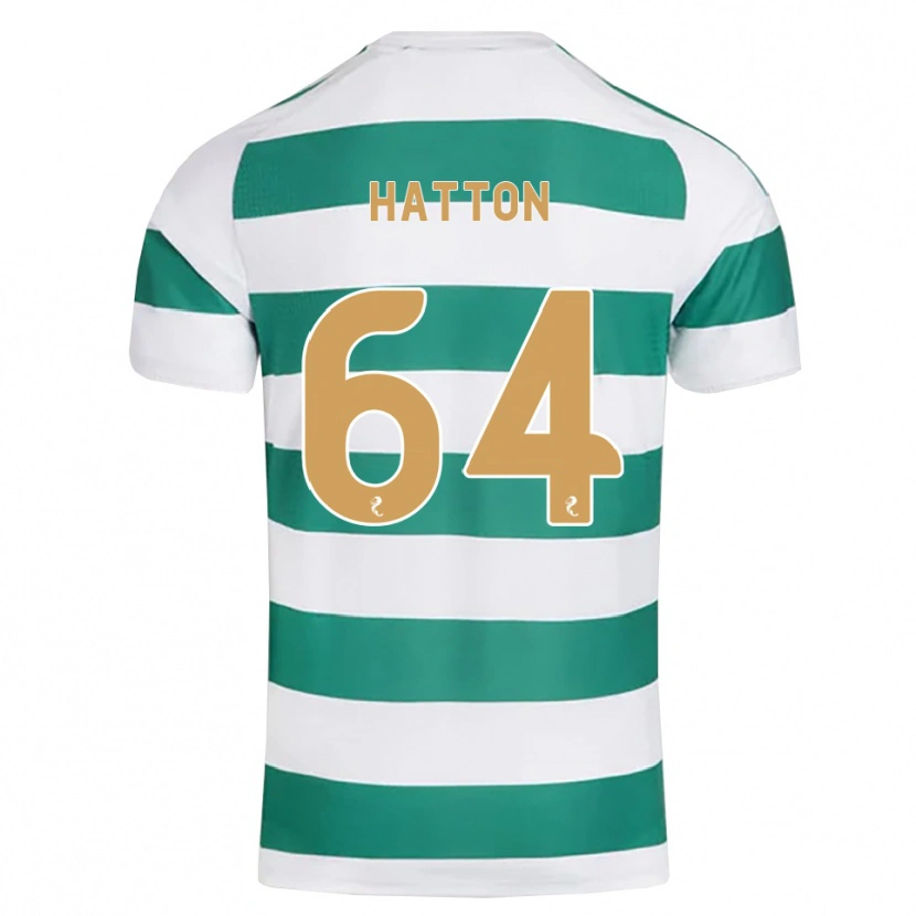 Danxen Herren Thomas Hatton #64 Darkcyan Weiß Heimtrikot Trikot 2026/27 T-Shirt