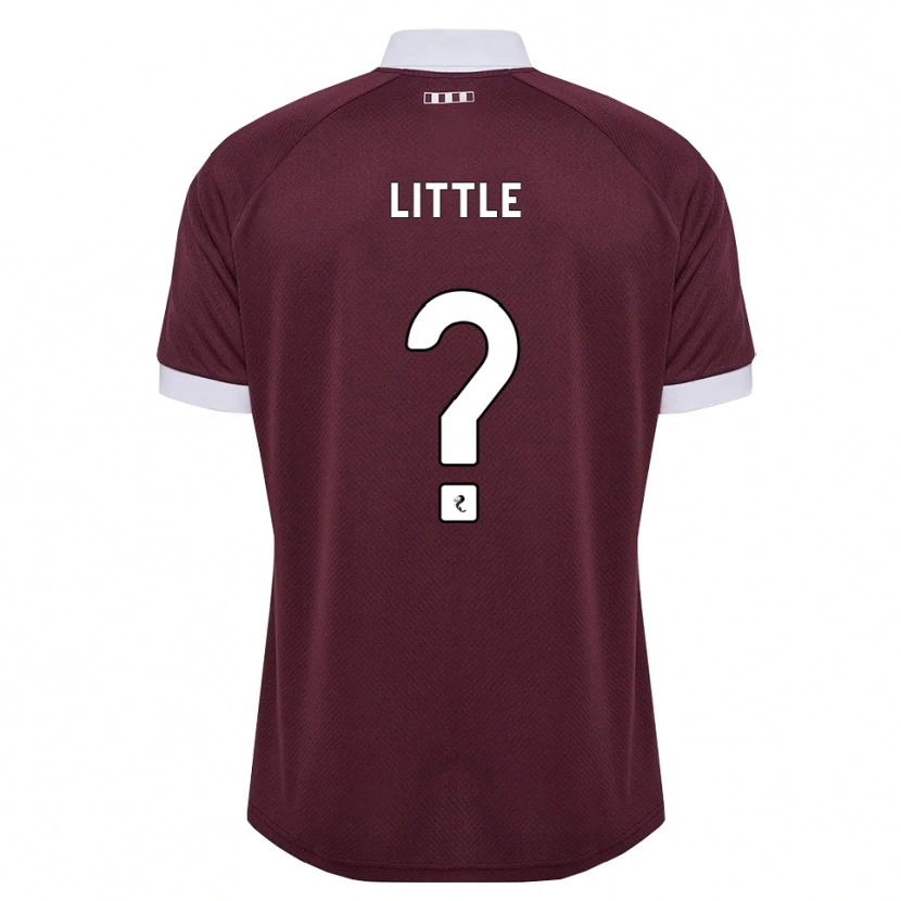 Danxen Herren Conlan Little #0 Burgunder Weiß Heimtrikot Trikot 2026/27 T-Shirt